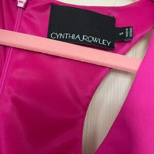 Fucia Pink Cynthia Rowley Dress
